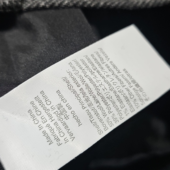 J. Crew Charcoal Slim‎ Stretch Ludlow Gray Pants 34x36 NWT - Picture 5 of 7